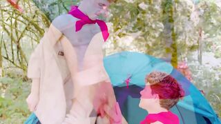 Tent Repair Turned Orgy Overhaul When Grey Golds Leaking Cock Meets Colton McKeons Quick Fix