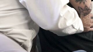 FTM Cutie Gets Hammered by a Hung Giant