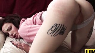 UKSubSluts.com  Sashas sultry surrender to Dr. Drakes dominant desire