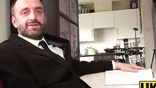 UKSubSluts.com  Sashas sultry surrender to Dr. Drakes dominant desire
