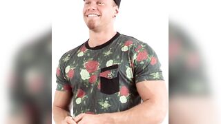 XXX useDispatch.com  Brutal alpha male Brads naked strip after a thrilling game