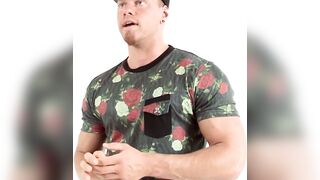XXX useDispatch.com  Brutal alpha male Brads naked strip after a thrilling game