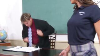 Learners Delight Professor Slade Pembly disciplines unruly student Halle