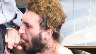 PunishMePapi.com  Hottie Cops AMAzing BBC sucks unsuspecting Tattooed Thief Dry
