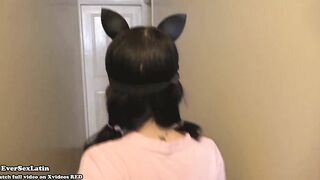 I can't resist my step daughter's great butt. I banged her nonstop.