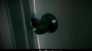 Adorable Daughter Blows Her Daddy's Fat Dick