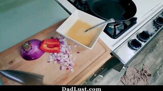 Adorable Daughter Blows Her Daddy's Fat Dick
