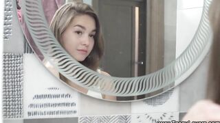Teeny Couple - Mia Piper - Tanned teeny loves to screwed
