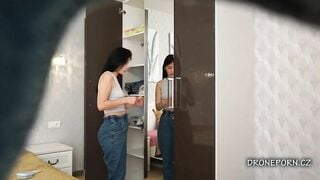 Diana at home. Czech spycam porn