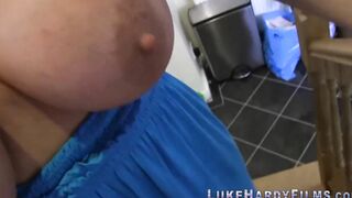Big Titted blondie point of view blowing