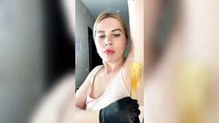 RitaFox shows off her superb booty and juicy snatch