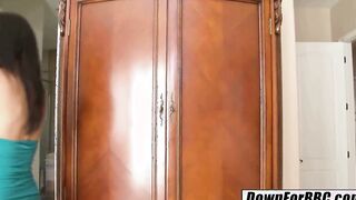 DOWN FOR big black dick - Tiffany Paige shares bbc with new stepmom