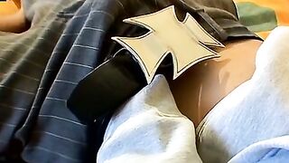 Savvy Solo Showdown Inked Hunk Spreads His Love