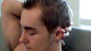 Tempting young stud Ethan Sawyer, sweet and tight, begs for a mature mans attention, submitting to his every desire.