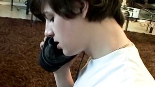 Tempting young stud Ethan Sawyer, sweet and tight, begs for a mature mans attention, submitting to his every desire.