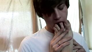 Tempting young stud Ethan Sawyer, sweet and tight, begs for a mature mans attention, submitting to his every desire.