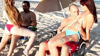 Wildfire Orgy Gina Valentina and Kobi Brian Ride the Score