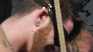 BeadedBADBOY Nick Milani gets BREACHED by Tank Sharok and his thick rod