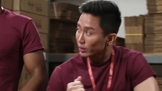 S undocumented Stockroom Secret 45yearold Delivery man is Rogered by 25yearold distribution clerk