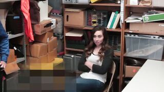 Punishing beauty Lexi Lovell gets doublesIDE treatment by two rogue LP officers