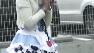Caught in the Act Amateur Asian Cutie Exposes Herself to the World