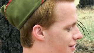 Wilderness Delights Camping Twinks hooked up in the Woods