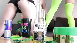 Luck of the Draw Drunk Babes Get Hammered on St. Paddys