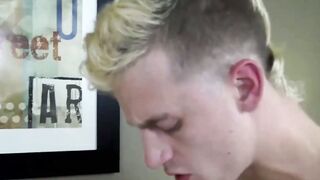 RawDesire.com Tattooed Twink Takes Bareback Beating after Blowjob