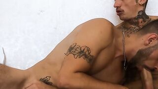 Tattooed Temptation Julian Shul and Felipe Kums Passionate Pleasure Exchange