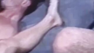 RetroHeat.com  Sizzling Vintage Gay Orgy Ends inDirty Facial