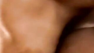Unleashing the Beast Big Dick Amateur Tames His Wild Ebony Muse