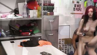 Punished and Plowed Officer Rusty Takes Down Sassy Shoplifter Maya