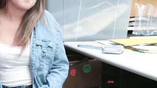 Blonde Bounty Babe Alexis Black poisened by Dom Black