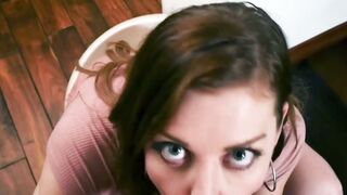 Sultry Seductress Slays with Sassy blowjob