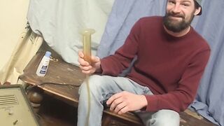 CumFu.com  Uncontrollable Orgasms with Bearded Cruisers and Lotion of Old