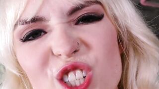 Lusty Lilly Tiny Titania Takes On a Giant