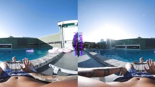 Swept Away  A Sultry Poolside Encounter