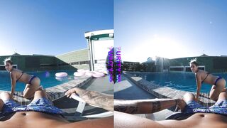 Swept Away  A Sultry Poolside Encounter