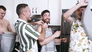 Kitchen Sink Sex A Hottest Foursome in Town