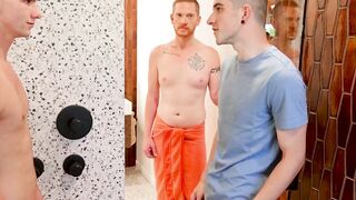 Steamy Stepfathers A Sweltering Shower Swap