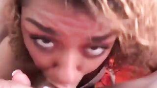 Midnight Temptress Black Daughter Seduces Her White Stepfather