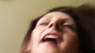Fierce and Famished, Brunette Beauty Devours the Beef