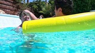 Summer Blowout A Tale of Two Twins and a Poolside Fuck Fest