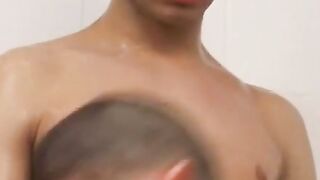 Sweaty fucks in the Shower