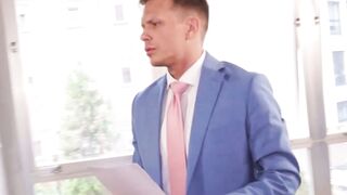 Dominating Businessmen Ethan Chase and Sir Peter Unleash Their Savage Desires