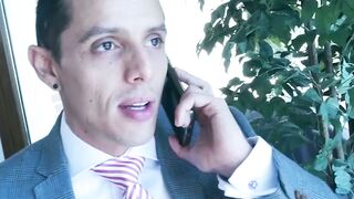 Corporate Dick Bruno Max Screws Leo Galileo in the Boardroom