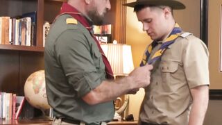 Office Seduction A Young Scouts Pleasurable Descent