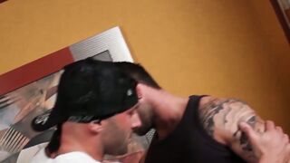 Sleek Ripped Max Chevalier Fucks Hard Biceps Manuel Deboxer in the Shower