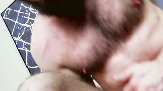 RoughNecks.com  Tattoed studs engage in intense raw cock slamming post furious ass pounding