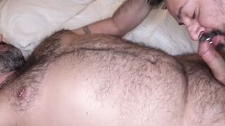 Bear Nightmare Tony Cruz gets Hammered by Daddy Ryan Roman
